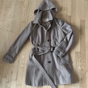 Banana Republic wool trench coat